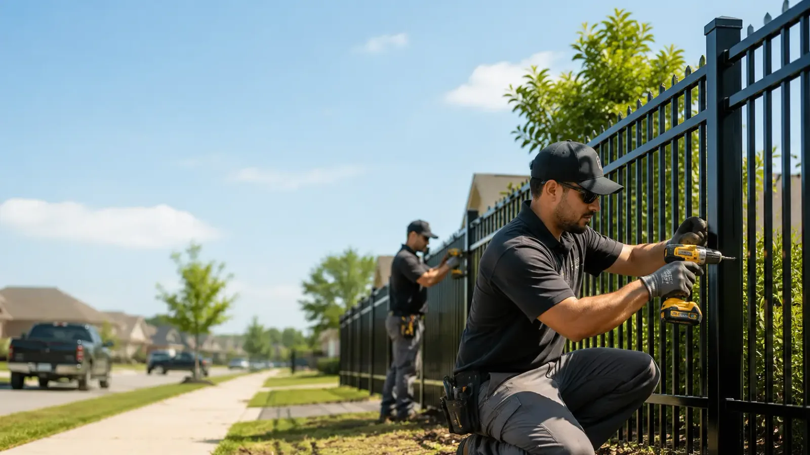 Metal Fence Installation in Rahway, NJ